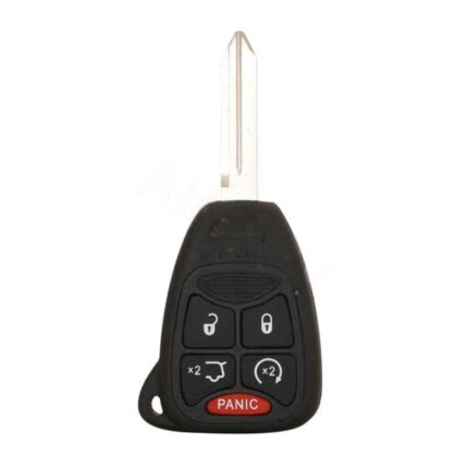 FCCID:OHT692427AA 2006-2014 Dodge 4+1 button remote control 315MHZ 46CHIP