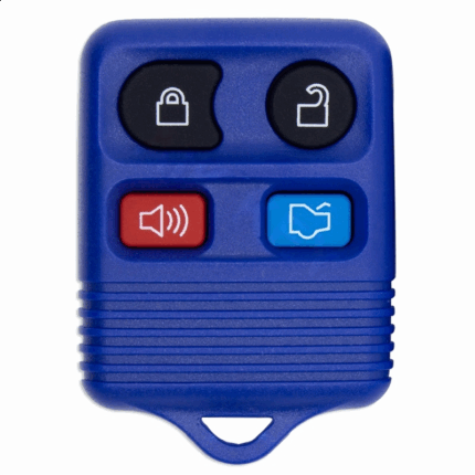 Ford 3+1 button remote control shell blue