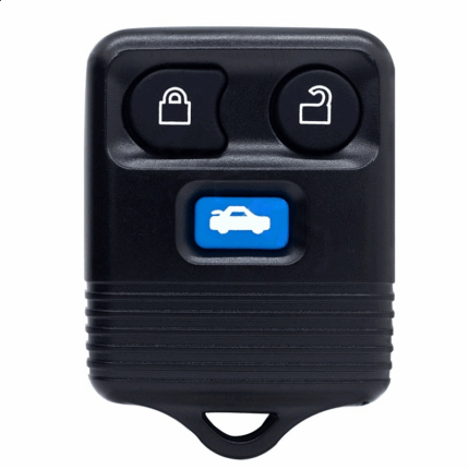 Ford split 3-button remote control shell