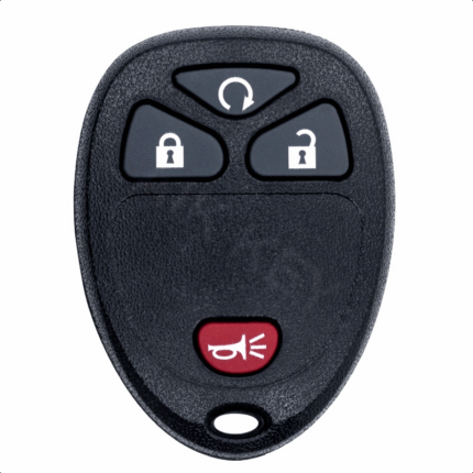 FCCID:OUC60270/OUC60221 2007-2010 Cadillac 3+1 button remote control 315MHZ ASK