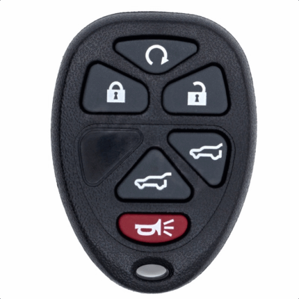 FCCID:OUC60270/OUC60221 2007-2014 GMC 5+1 button remote control 315MHZ ASK