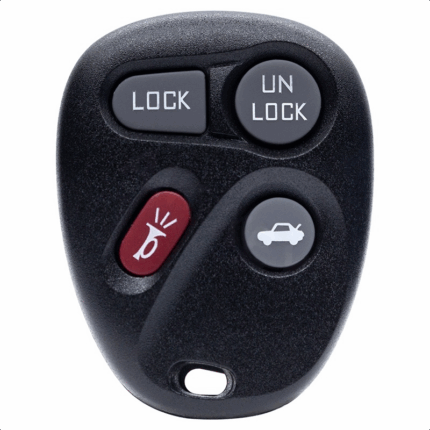 FCCID:KOBLEAR1XT 2001-2005 Buick 3+1 button remote control 315MHZ ASK