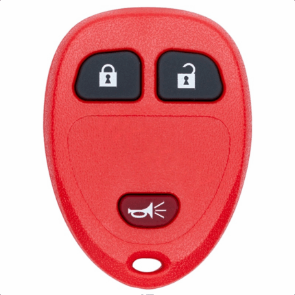 FCCID:OUC60270 Buick 2+1 button remote control 315MHZ red shell