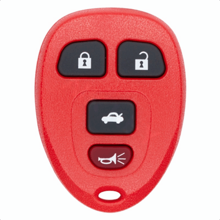 FCCID:OUC60270 Buick 3+1 key remote control 315MHZ red shell