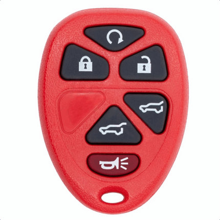 FCCID:OUC60270 Buick 5+1 key remote control 315MHZ red shell