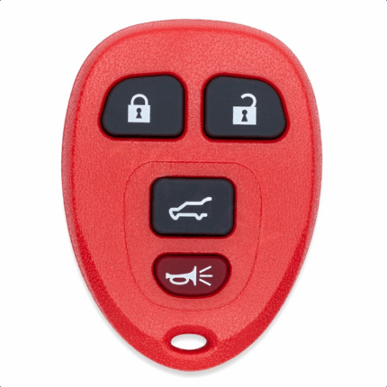 FCCID:OUC60270 Buick 3+1 key remote control 315MHZ red shell