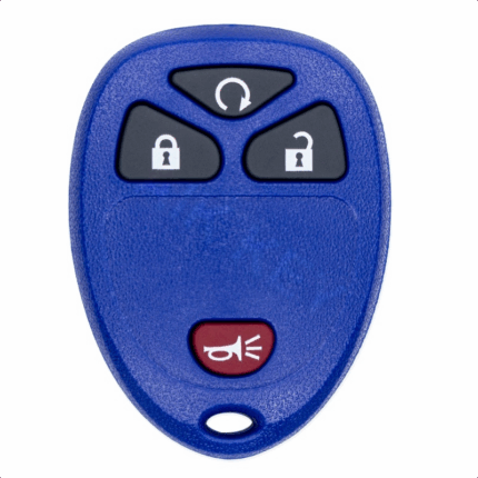FCCID:KOBGT04A Buick 4+1 key remote control 315MHZ blue shell