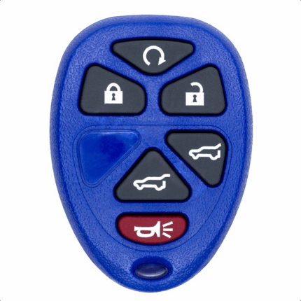FCCID:OUC60270 Buick 5+1 key remote control 315MHZ blue shell